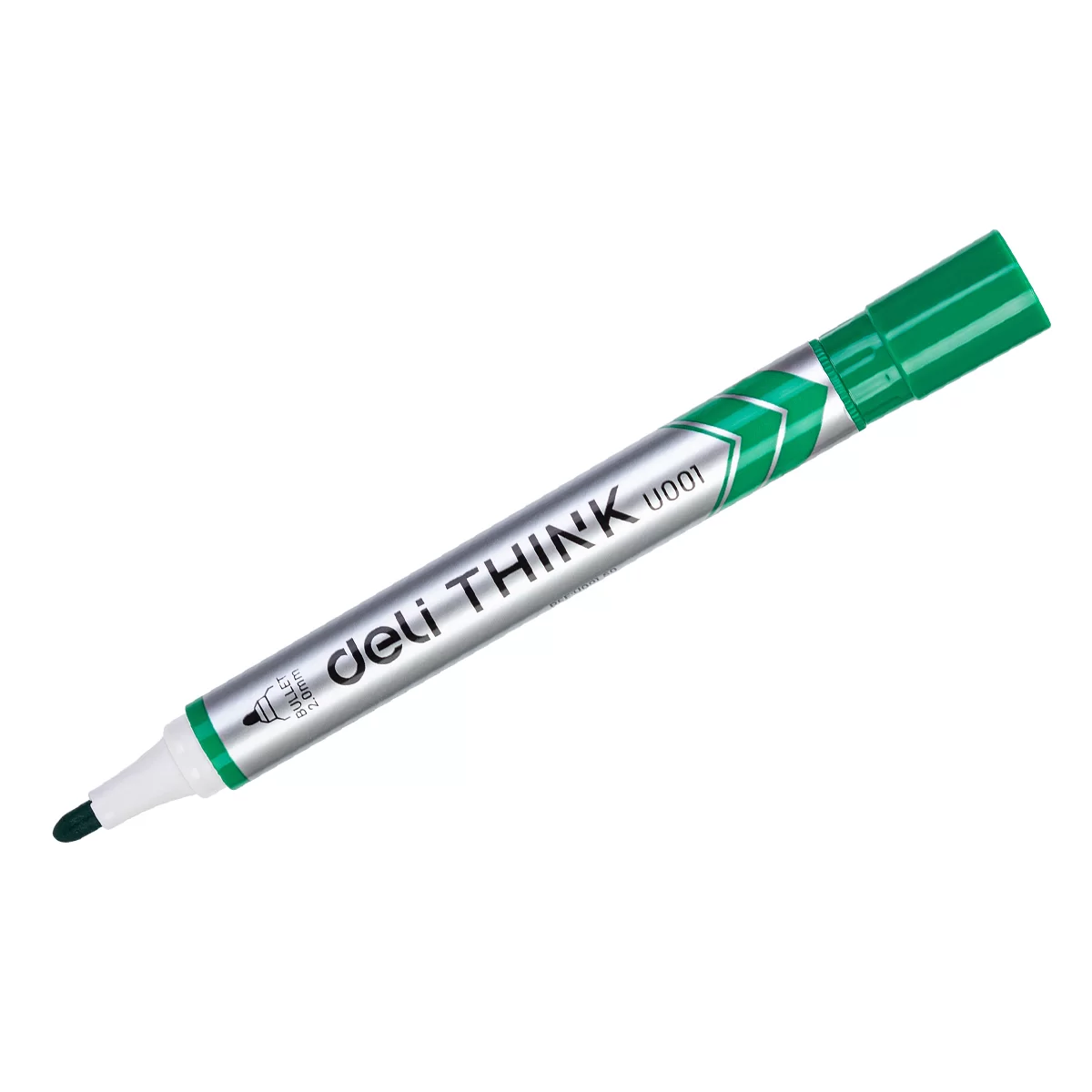 Marker pentru tabla DELI Think, 2mm, verde