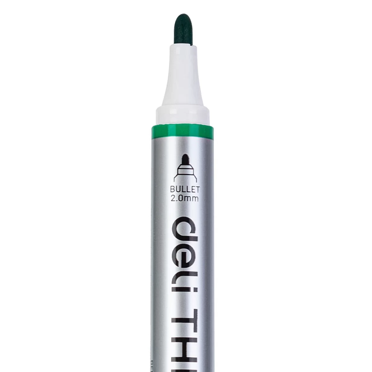 Marker pentru tabla DELI Think, 2mm, verde