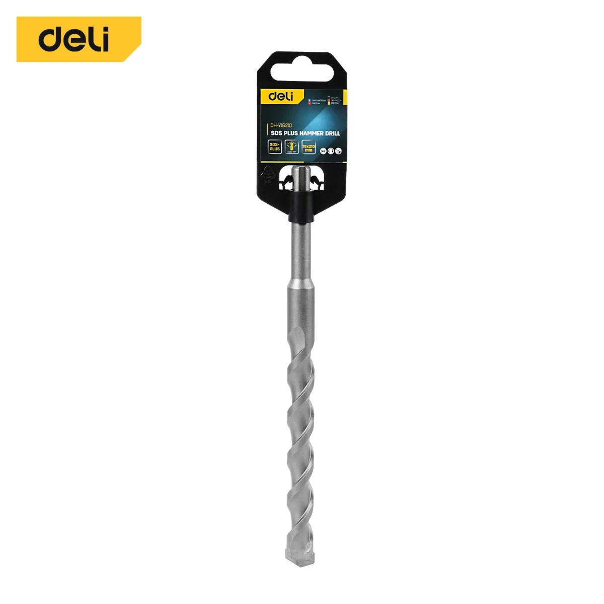 Burghiu pentru beton DELI SDS-Plus, D16x210 mm