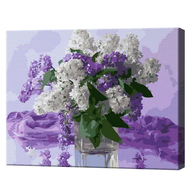 Pictura pe numere ART GALLERY Liliac 30х40cm pinza