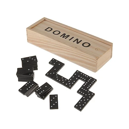 Joc de masa "Domino" in cutie de lemn