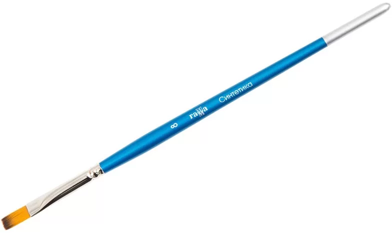 Pensula GAMMA Sintetic, plata №8