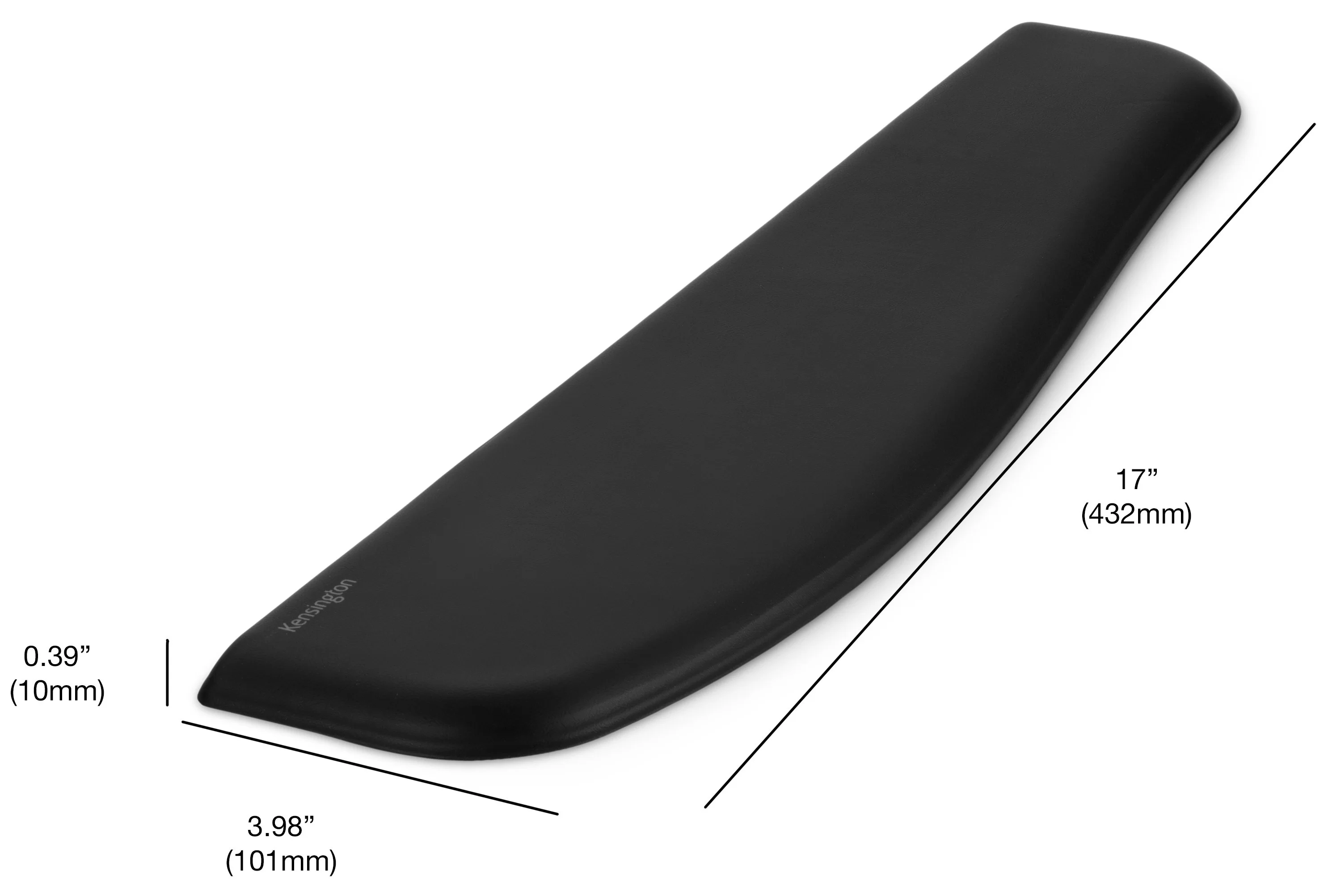 Подставка для запястий KENSINGTON Slim, черная