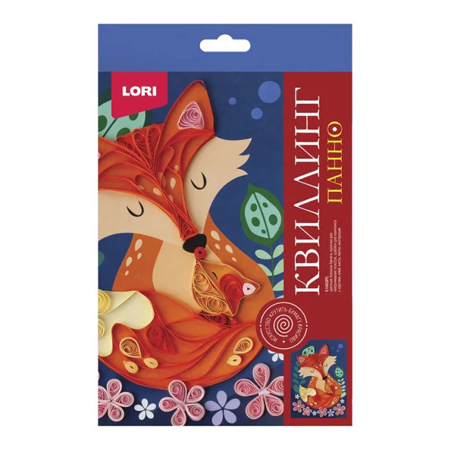 Set de quilling LORI Panou Vulpiță