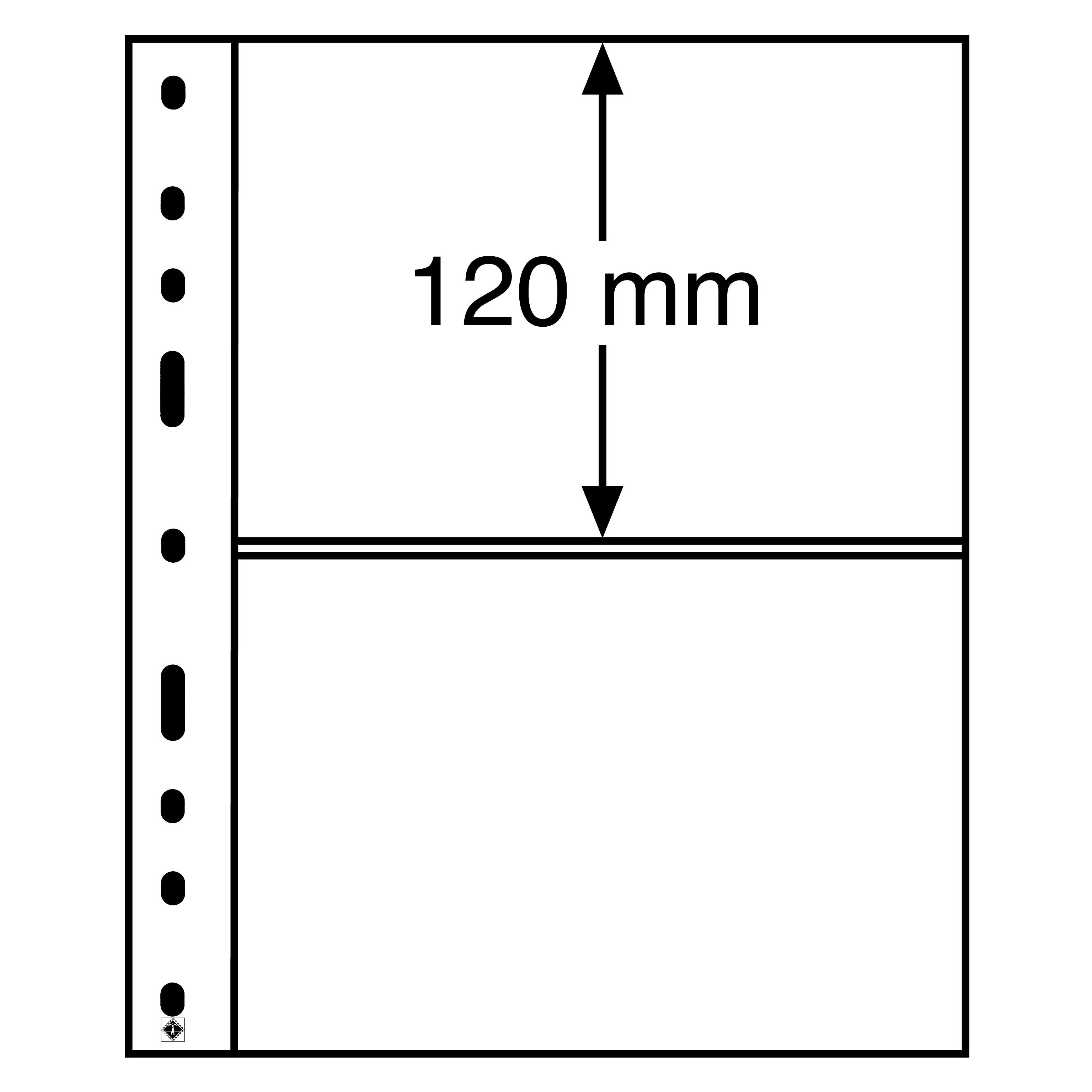 Folii LEUCH OPTIMA, 2C buzunare, 10 buc