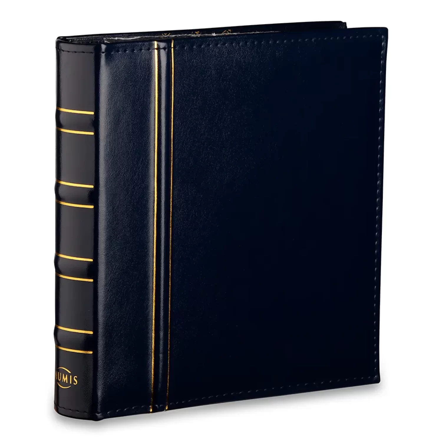Album LEUCH NUMIS Classic in husa, fara folii, albastru