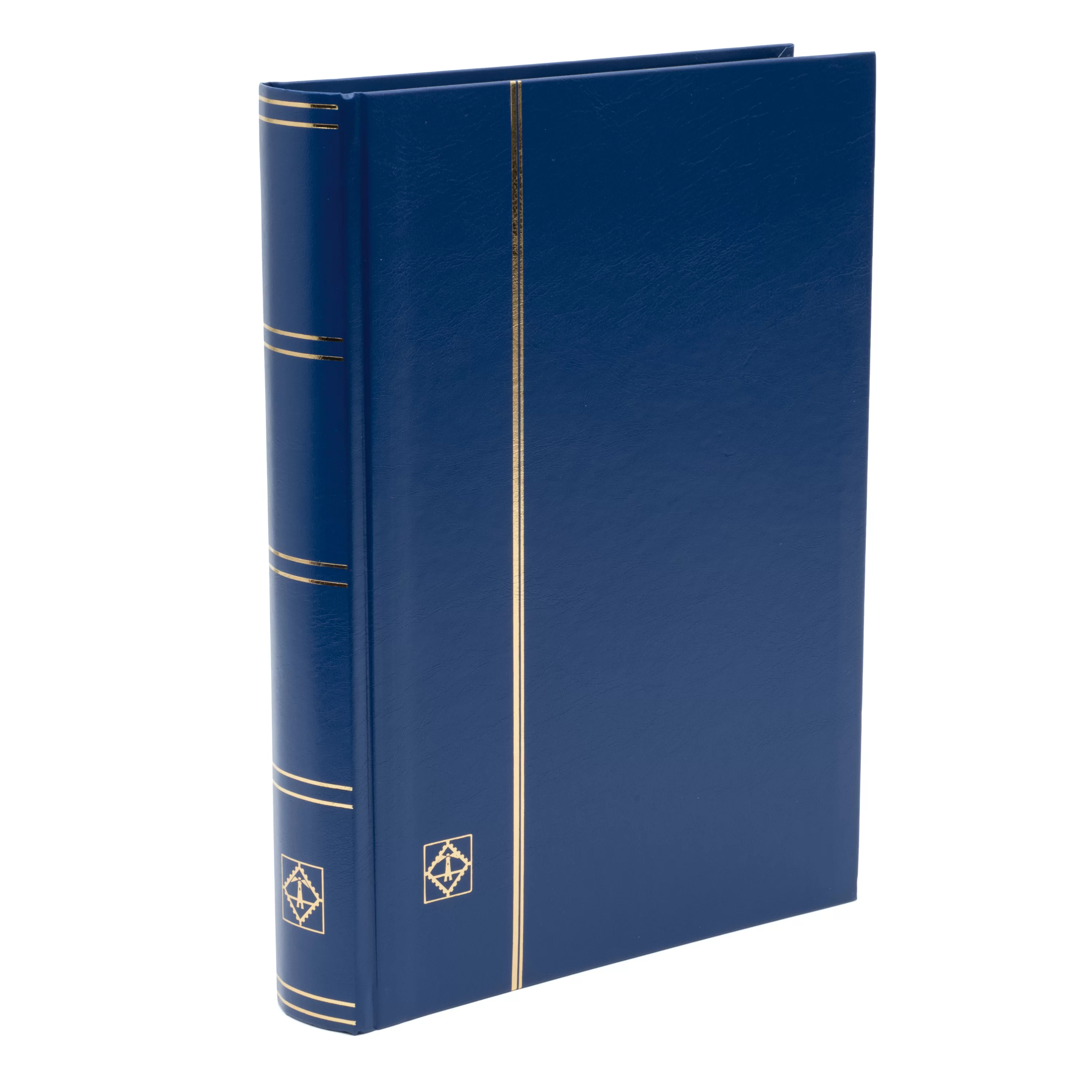 Clasor timbre LEUCH BASIC, A4, 64 pagini, albastru