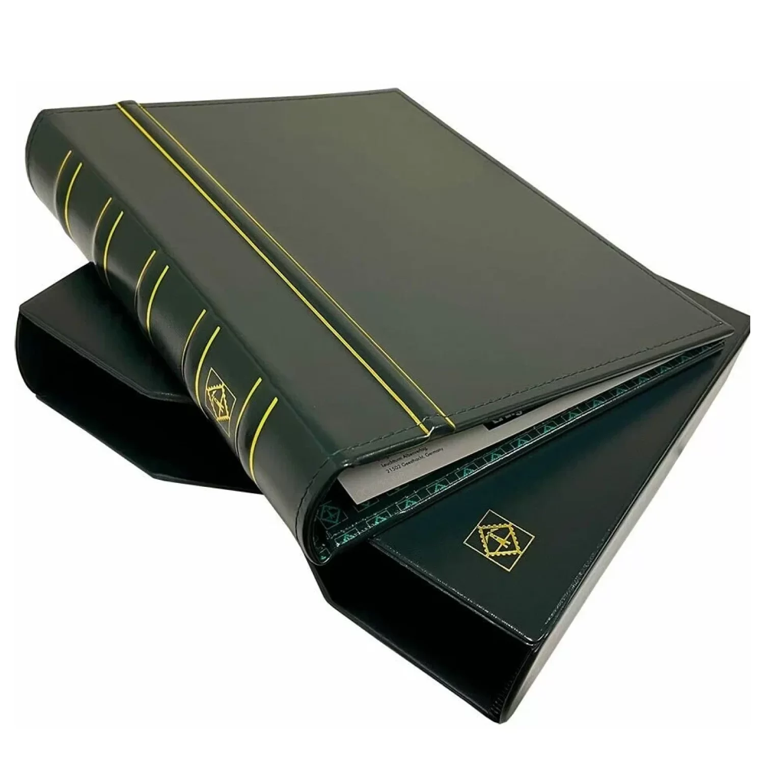 Album LEUCH OPTIMA Classic in husa, fara folii, verde