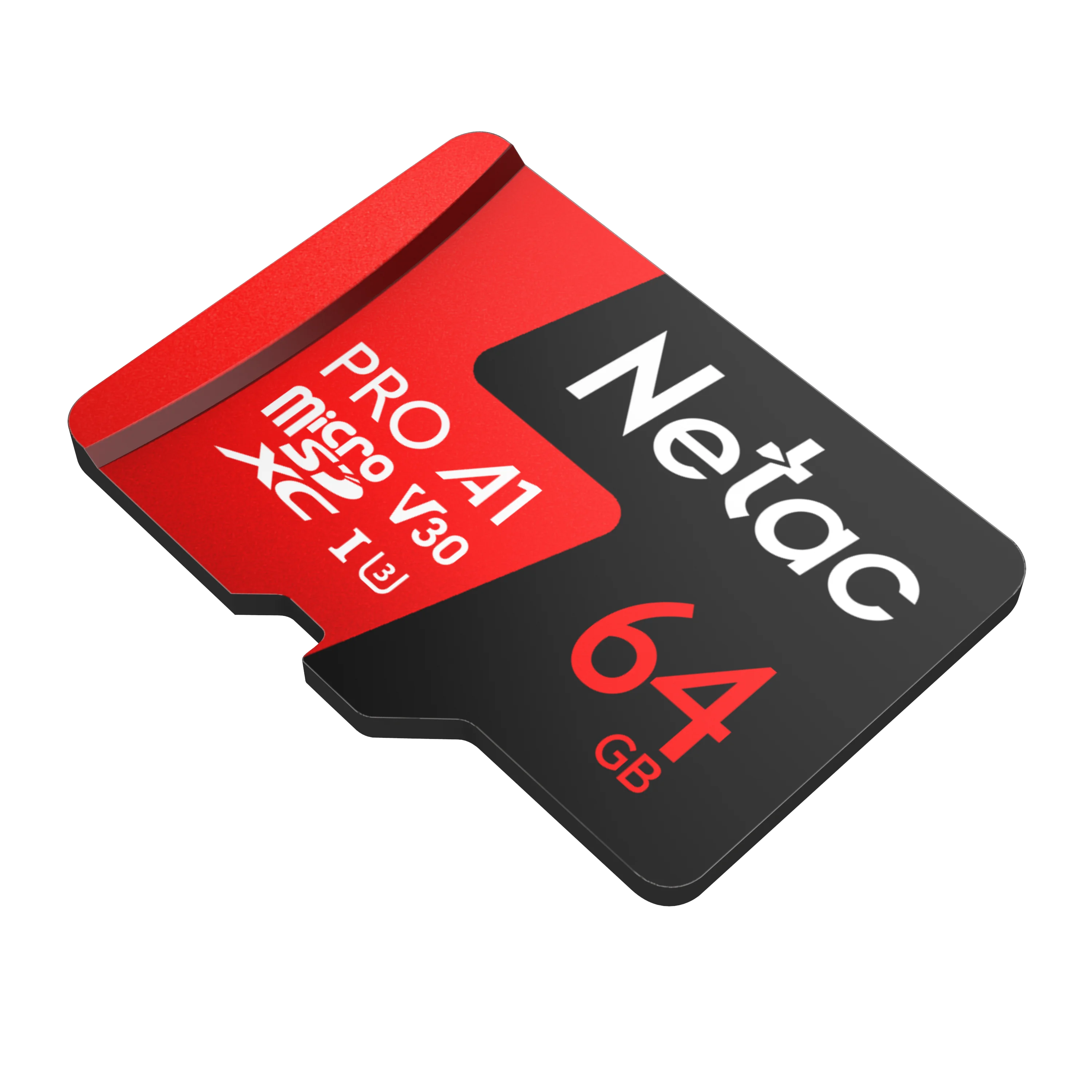 Card NETAC P500 MicroSDHC, Extreme Pro, 64GB