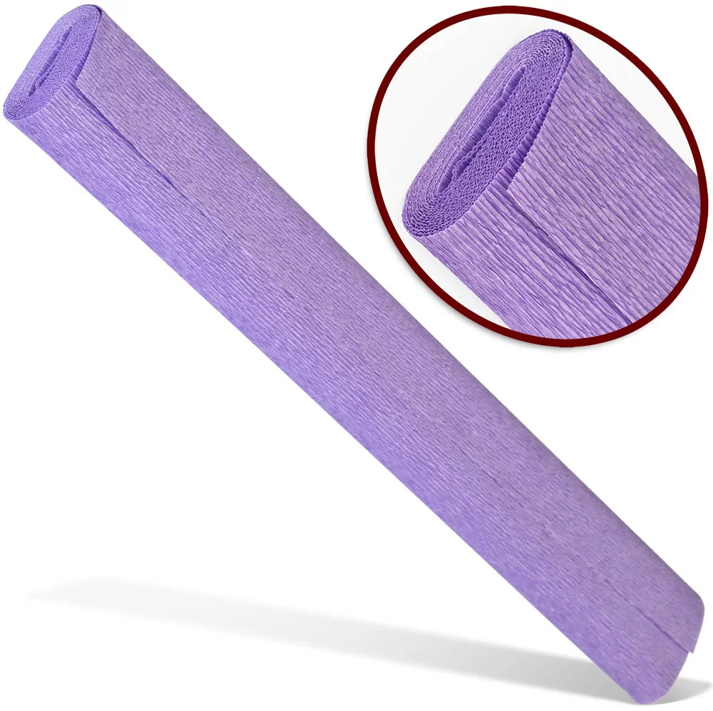 Hirtie creponata INTERDRUK Premium 50x200cm, liliachiu