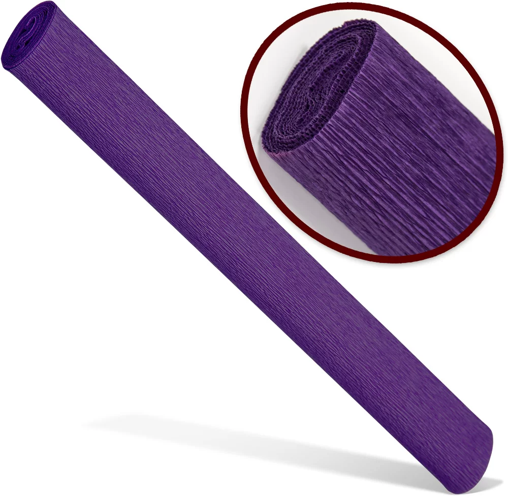 Hirtie creponata INTERDRUK Premium 50x200cm, violet