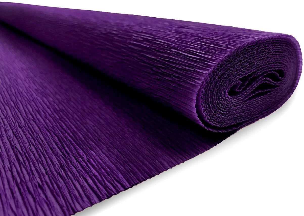 Hirtie creponata INTERDRUK Premium 50x200cm, violet