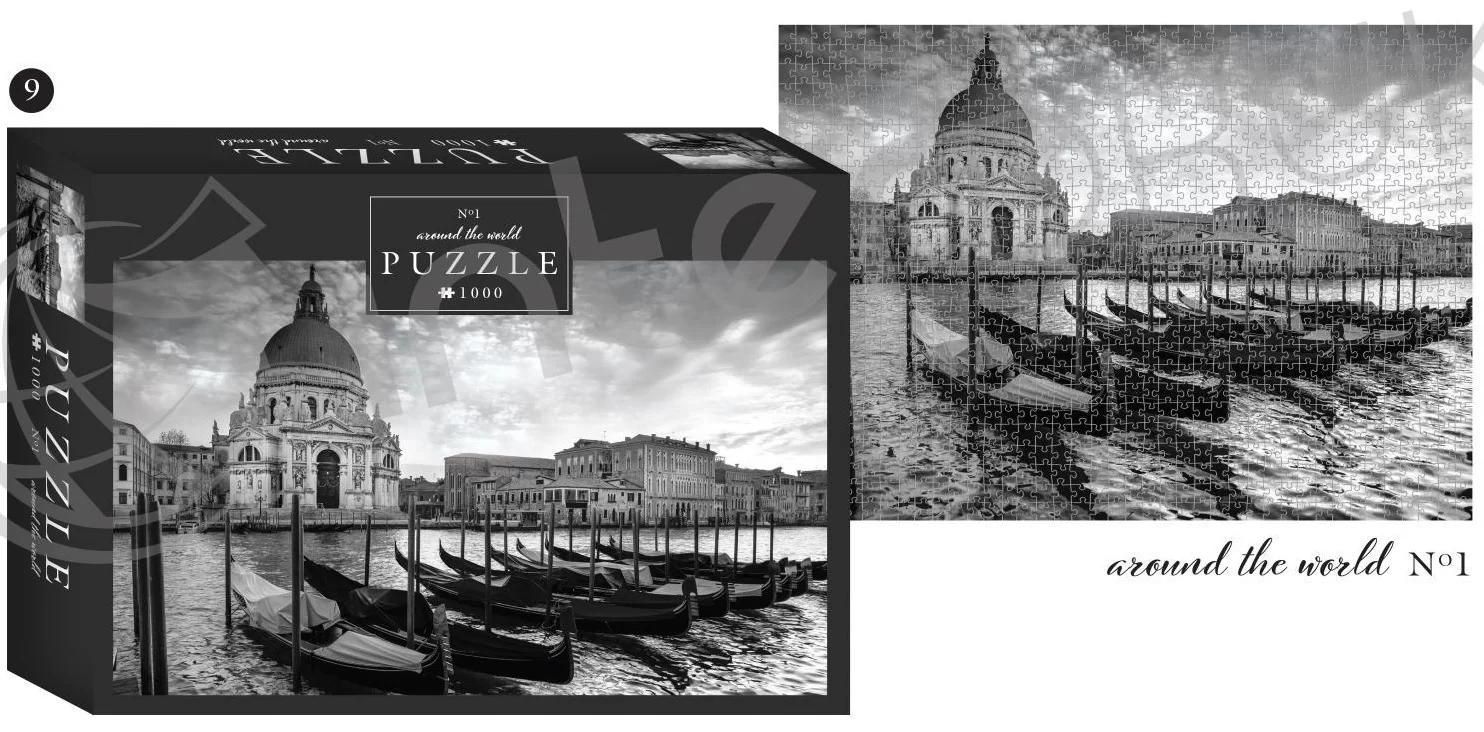 Puzzle INTERDRUK "Around the World 1", 1000 elemente