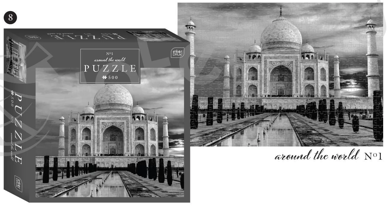 Puzzle INTERDRUK "Around the World 1", 500 elemente