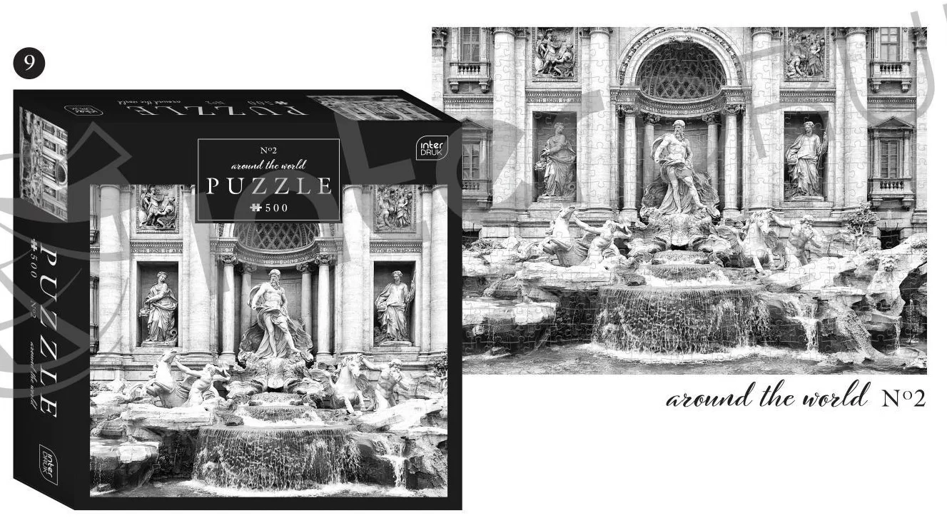 Puzzle INTERDRUK "Around the World 2", 500 elemente