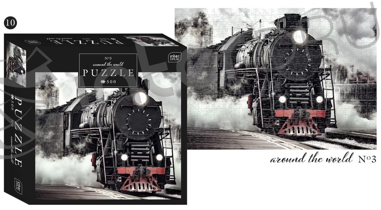 Puzzle INTERDRUK "Around the World 3", 500 elemente