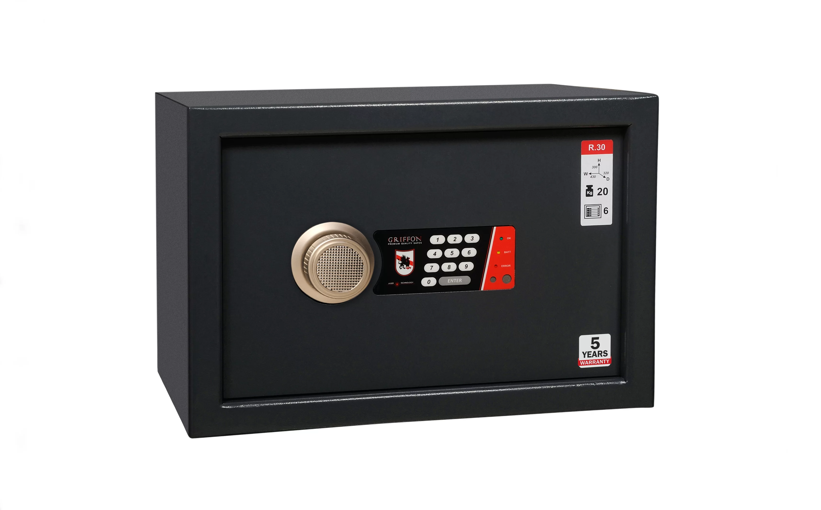 Safeu metalic GRIFFON R.30.E 300х430х320mm