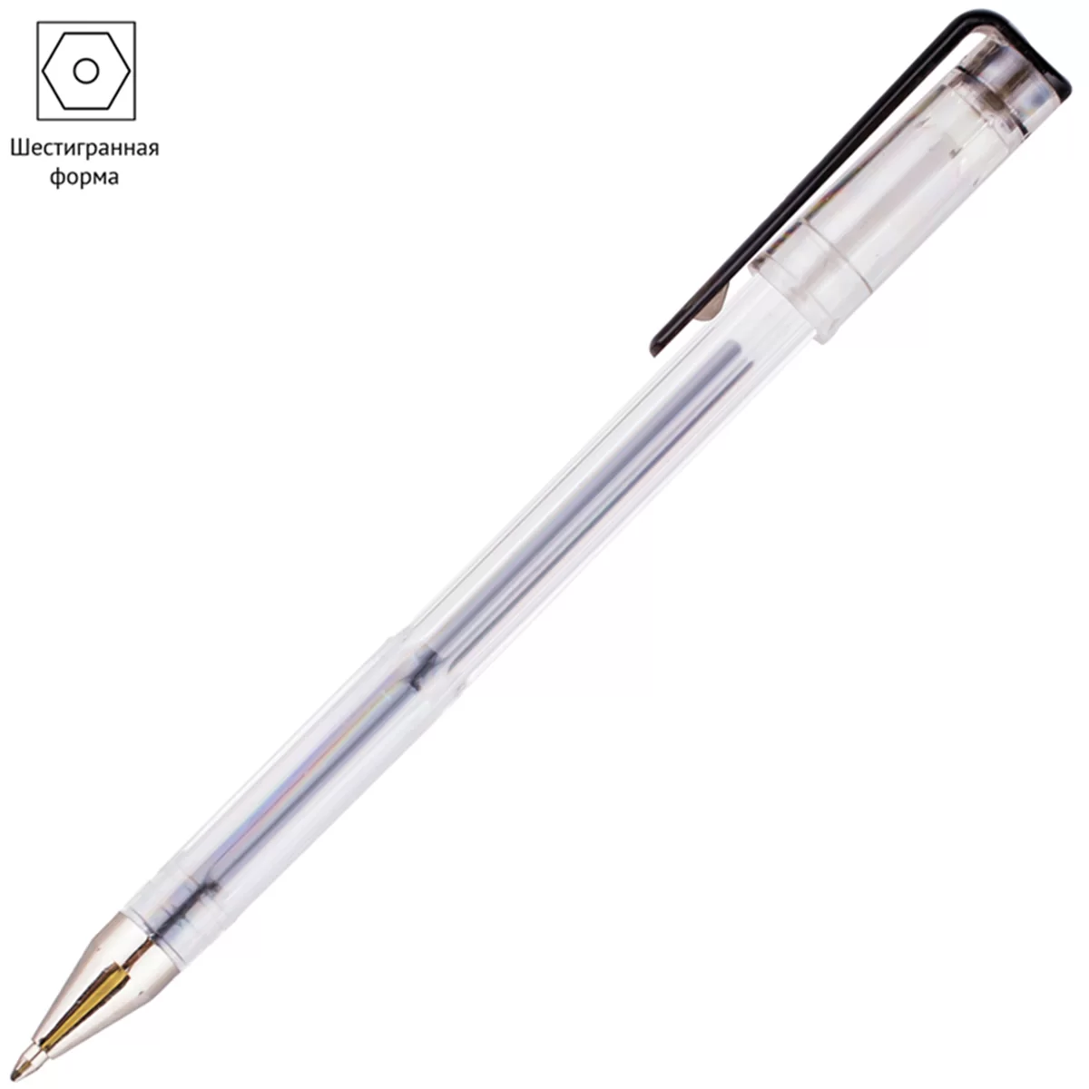 Pix cu gel OFFICESPACE, 0.5mm, negru