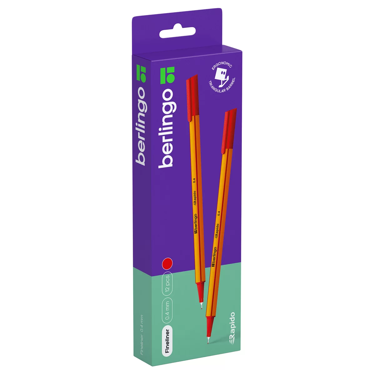 Liner BERLINGO Rapido, 0.4 mm, rosu