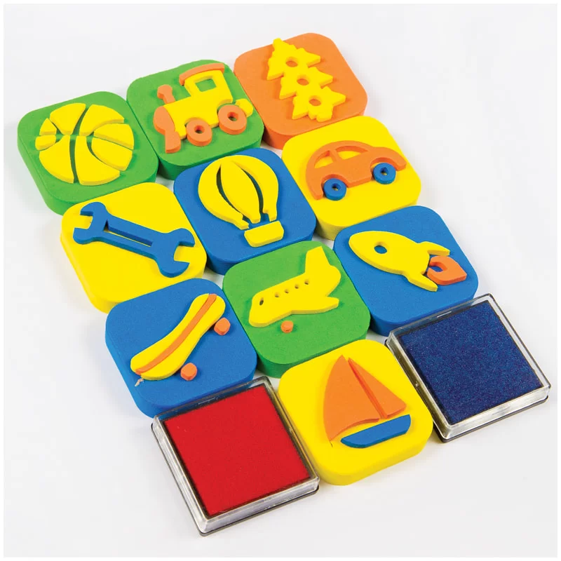 Set stampile MULTI-PULTI "P/u baieti", 10 bucati