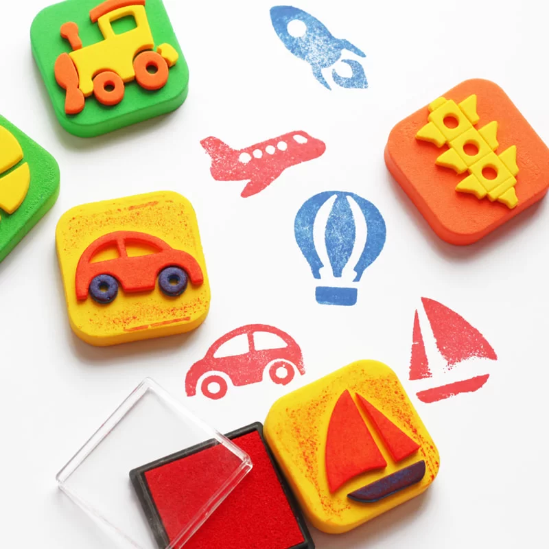 Set stampile MULTI-PULTI "P/u baieti", 10 bucati