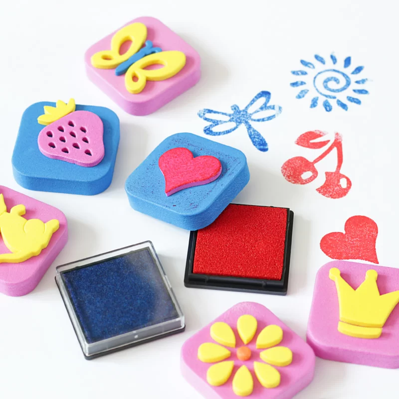 Set stampile MULTI-PULTI "Pentru fete", 10 bucati