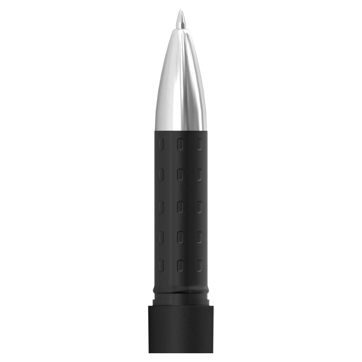 Pix cu gel BERLINGO Silk Touch, cu grip, 0.5mm, negru
