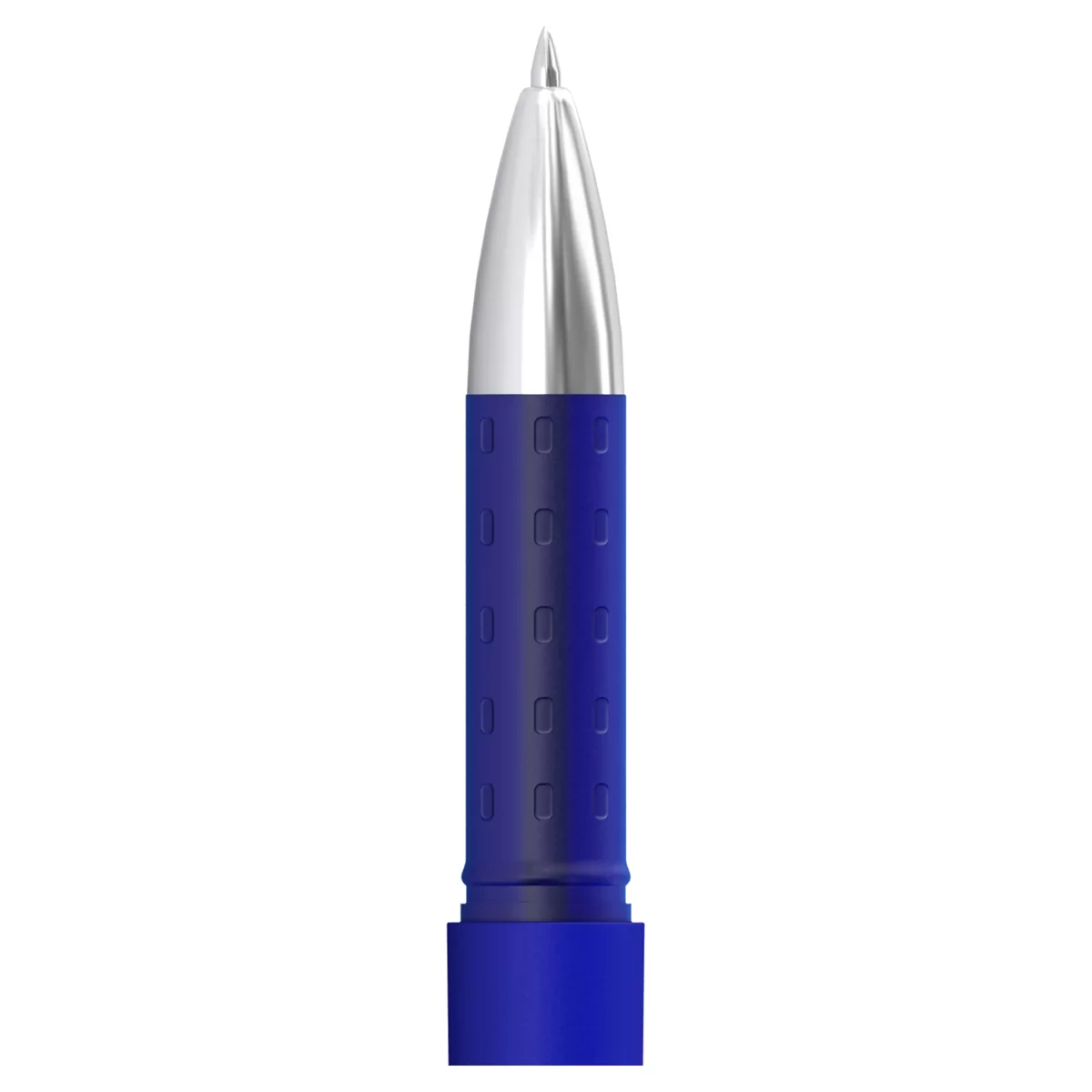 Pix cu gel BERLINGO Silk Touch, cu grip, 0.5mm, albastru