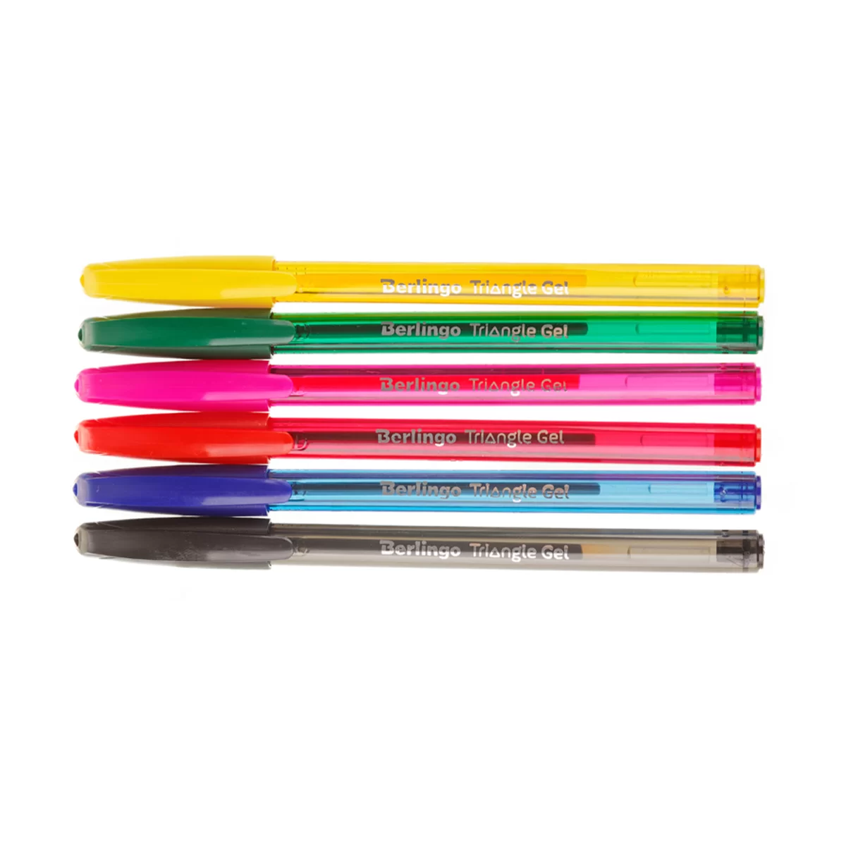 Set pixuri cu gel BERINGO Triangle, 0.5 mm, 6 culori