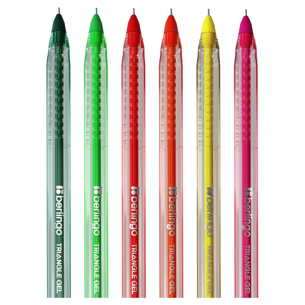 Set pixuri cu gel BERINGO Triangle, 0.5 mm, 10 culori