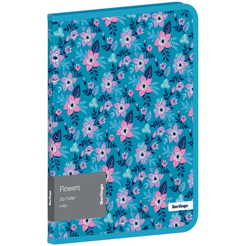 Mapa p/u caiet plastic BERLINGO Flowers А5+