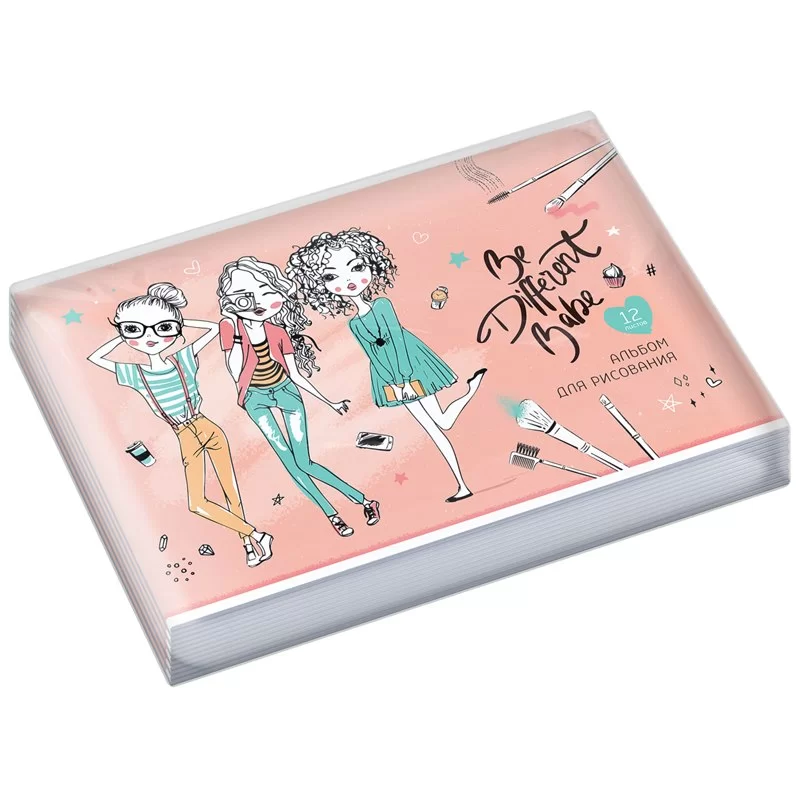 Альбом для рисования ARTSPACE Рисунки А4, 12 л., 100г/м2