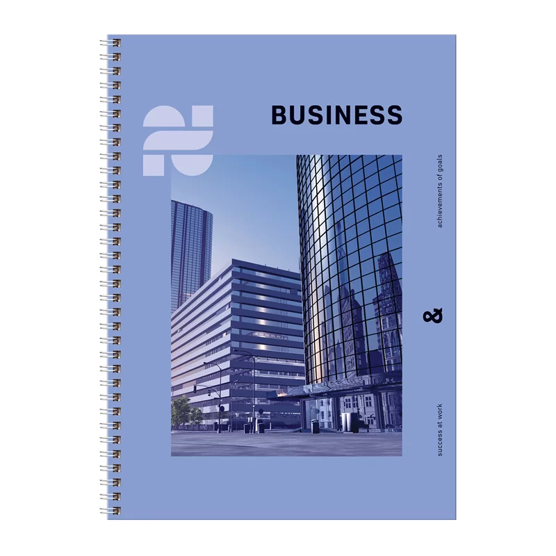 Caiet BG Business A4, 160 foi, spira, c/t, matematica