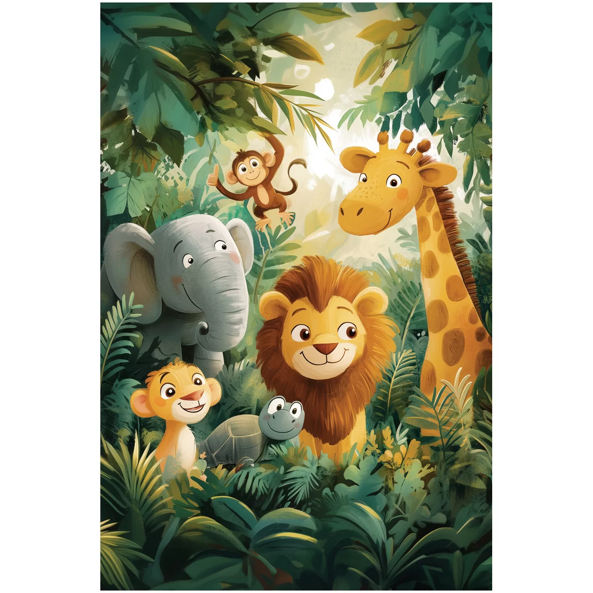 Puzzle Maxi ТРИ СОВЫ "Jungla", 24 elemente