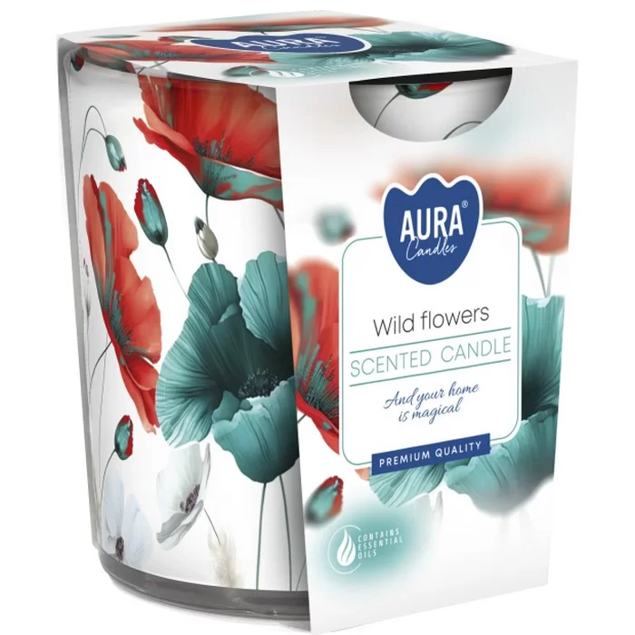 Lumanare parfumata, AURA, Wild Flowers 100 gr