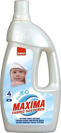 Balsam de spalat rufe SANO MAXIMA Bio, 4 l