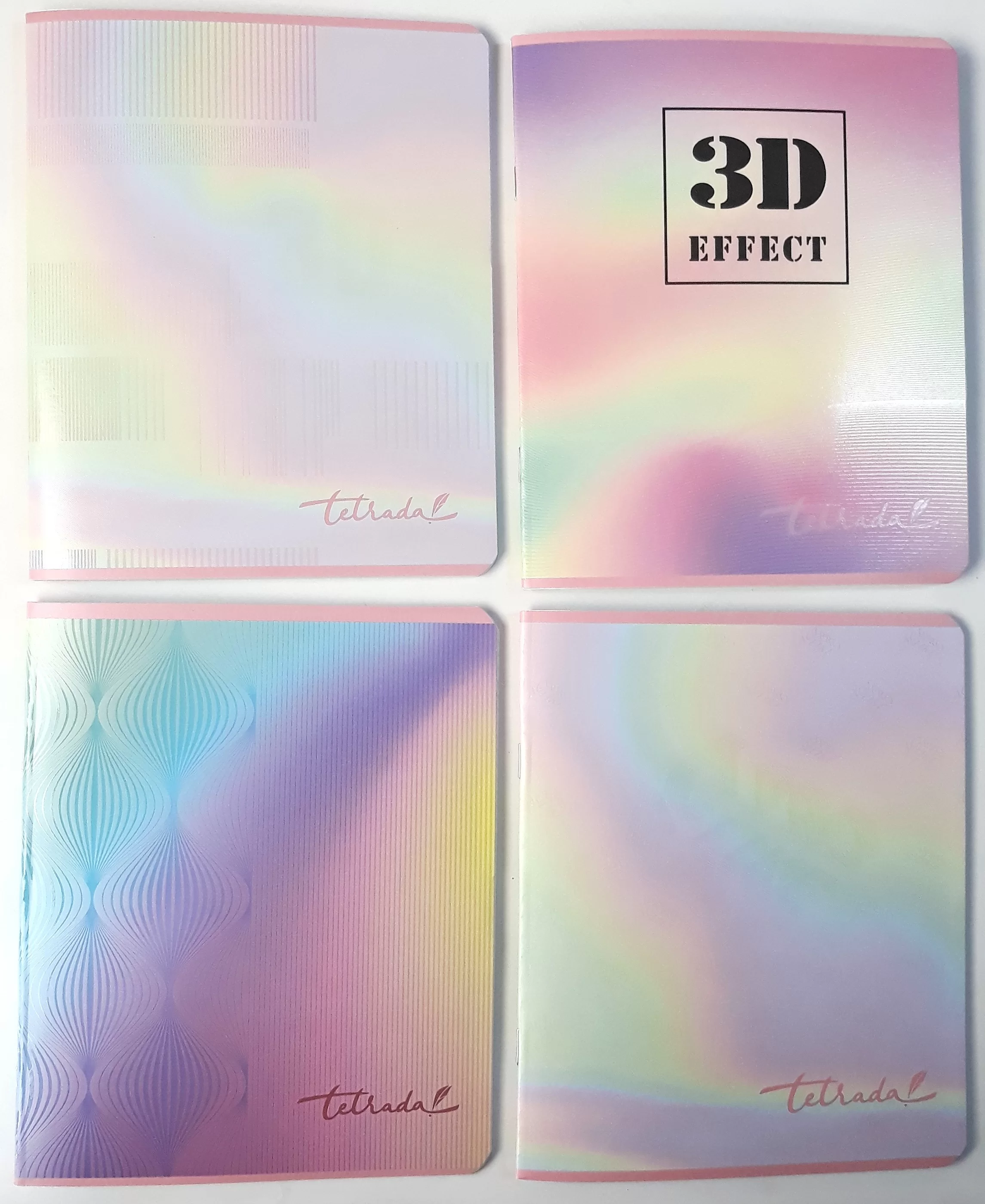 Caiet TETRADA FLine A5, 48 foi, 3D efect, matematica