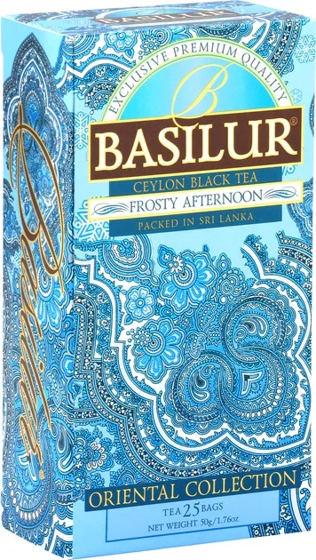 Чай BASILUR Frosty Afternoon, 25 пакетиков по 2 г