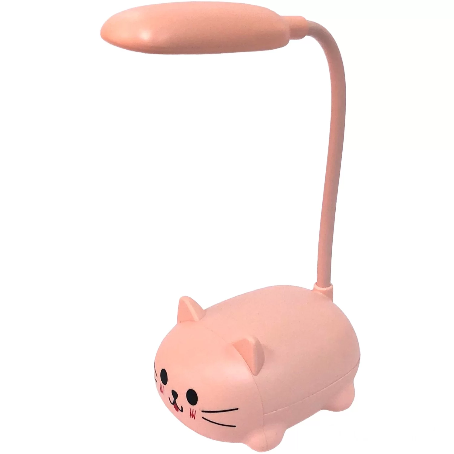 Lampa de masa USB, roz deshis